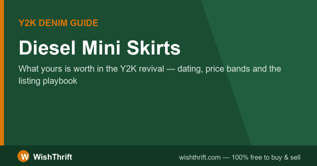 Diesel Mini Skirts: What Yours Is Worth & How to Sell It in 2026