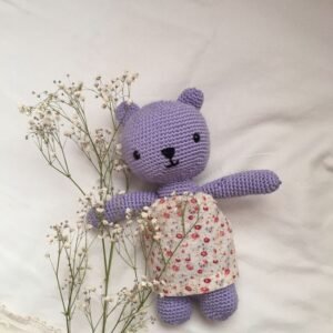 Handmade Crochet Teddy Bear — Baby Safe