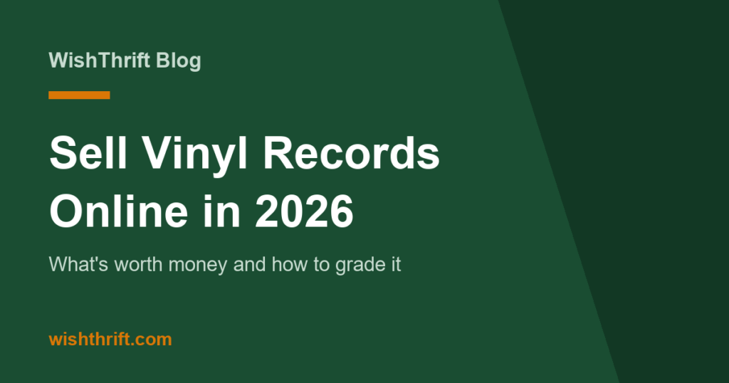 How to Sell Vinyl Records Online in 2026 (What's Worth Money + Grading)