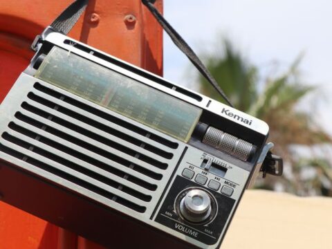 Retro Radio-Cassette Player — Working