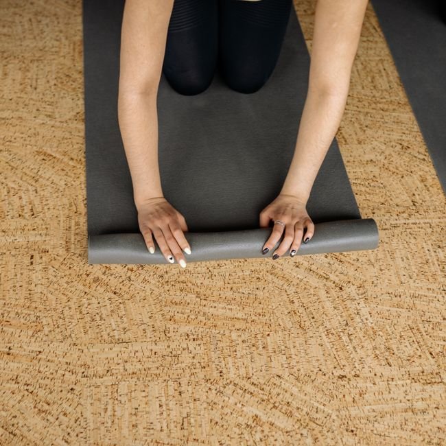 Yoga Mat — Grey, Non-Slip