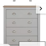 Crawford chest of draws and side table