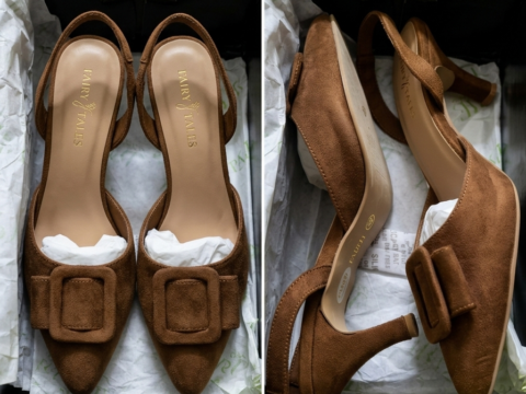 Pair-ie Tales buckle pointed heels