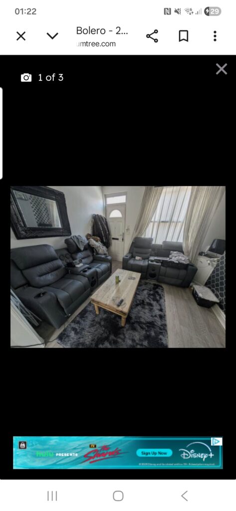 Bolero 2x seater Recliner