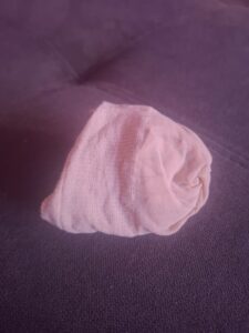 Tan nylon sock by Bydreamlari