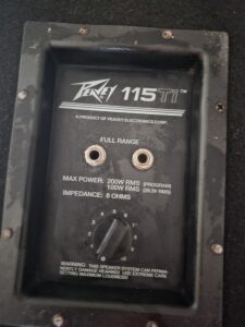 Peavy passive monitor