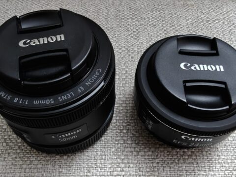 Canon EF 24 f/2.8 STM Lens and Canon EF 50 f/1.8 STM Lens