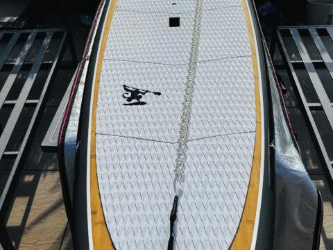 10’6” Custom Carbon Fibre & Bamboo SUP