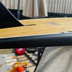 10’6” Custom Carbon Fibre & Bamboo SUP