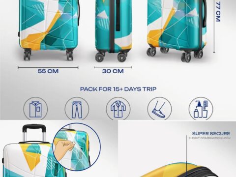 Selling a completely unused, brand-new Safari Luma Neo 77cm Large Check-in trolley bag