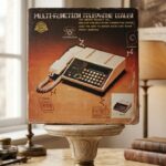 Vintage 40-Year-Old Taiwan Telephone & Intercom Set