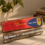 50-Year-Old Vintage American Ray-O-Vac Flashlight with Original Box