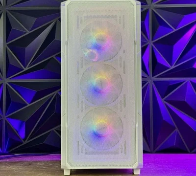 Custom White Gaming PC Intel i7 16 GB SSD + 1TB Nvidia Quadro k2000 2gb