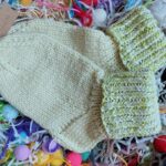 🌿 Hand-Knitted Socks for Kids (4-5 Years)