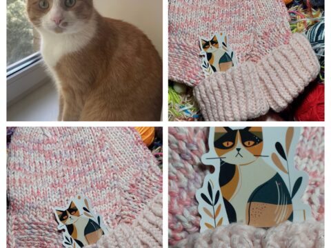 🌸 Hand-Knitted Socks for Kids (2-3 Years)
