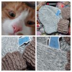 🩶 Hand-Knitted Socks for Kids (7-8 Years)