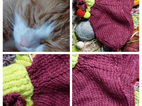 ๐ Hand-Knitted Socks for Kids (2-4 Years)