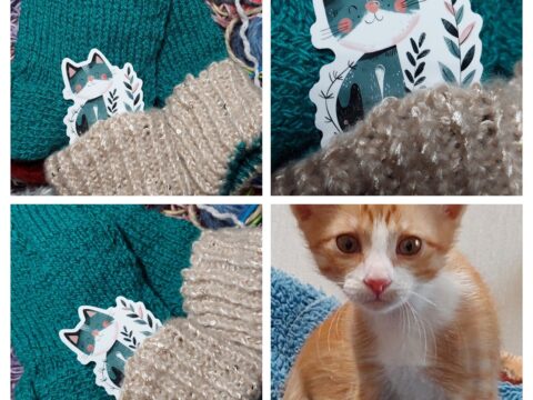 ๐ฟ Hand-Knitted Socks for Kids (7-8 Years)