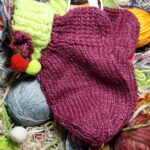 🍇 Hand-Knitted Socks for Kids (2-4 Years)