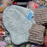 🩶 Hand-Knitted Socks for Kids (7-8 Years)