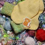🌼 Hand-Knitted Socks for Kids (5-6 Years)