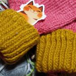🌸 Hand-Knitted Socks for Kids (9-10 Years)