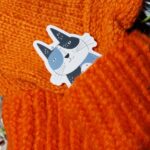 🍊 Hand-Knitted Socks for Kids (2-3 Years)