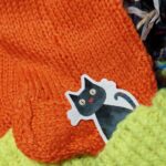 🍊 Hand-Knitted Socks for Kids (5-6 Years)