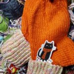 🍊 Hand-Knitted Socks (EU Size 35-36)