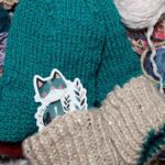 🌿 Hand-Knitted Socks for Kids (7-8 Years)