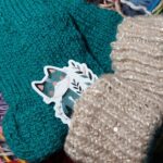 🌿 Hand-Knitted Socks for Kids (7-8 Years)