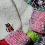 🤍 Hand-Knitted Socks for Kids (6-7 Years)