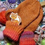 🍂 Hand-Knitted Socks for Boys (7-9 Years)
