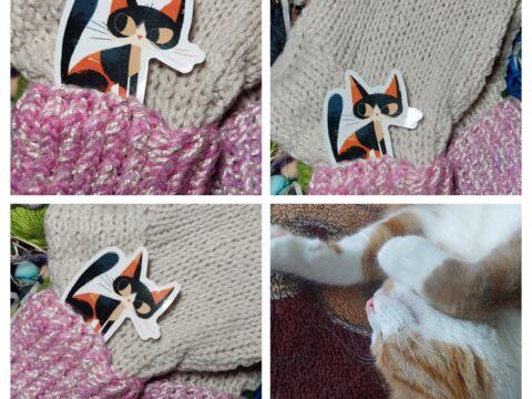🤍 Hand-Knitted Socks for Kids (5-6 Years)