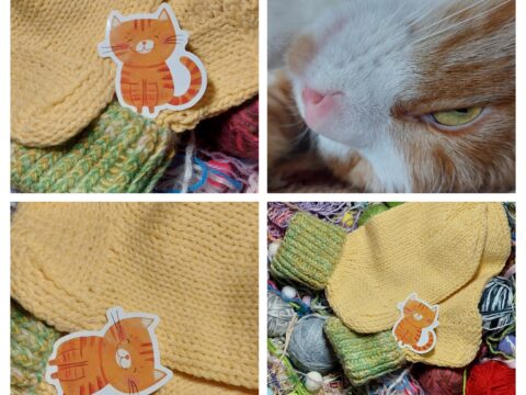 ๐ผ Hand-Knitted Socks for Kids (5-6 Years)