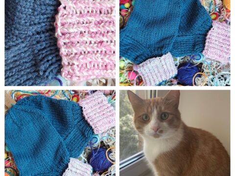 💙 Hand-Knitted Socks (EU Size 37-39)