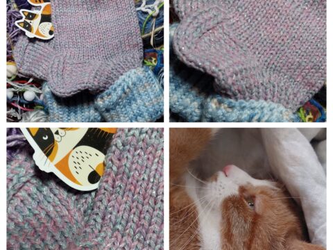 โจ Hand-Knitted Socks for Kids (5-6 Years)