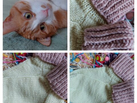 🌷 Hand-Knitted Socks (EU Size 36-37)