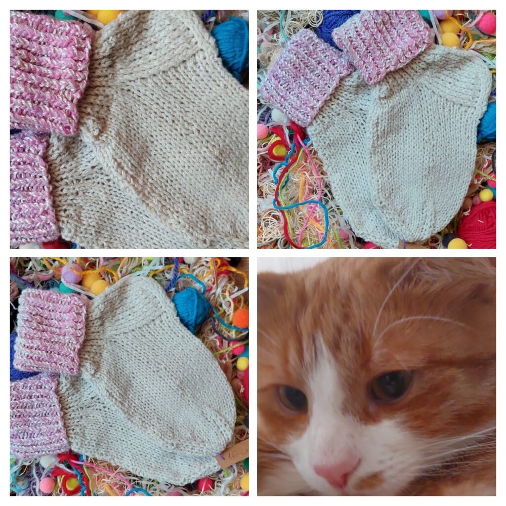 ๐ธ Hand-Knitted Socks for Kids (5-6 Years)