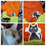 🍊 Hand-Knitted Socks for Kids (5-6 Years)