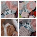 🌸 Hand-Knitted Socks for Girls (4-5 Years)