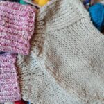 🌸 Hand-Knitted Socks for Kids (5-6 Years)