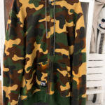 Urban Waste (UW) New York City Camouflage Full-Zip Hoodie.
