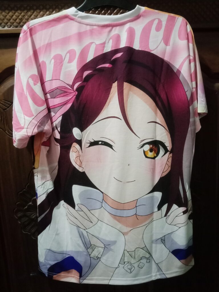 T-shirt Anime Love Live Sakurauchi Riko Original Tag Size Large