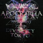 T-shirt Idol Babymetal Apocrypha Another Galaxy Original Tag Size Large