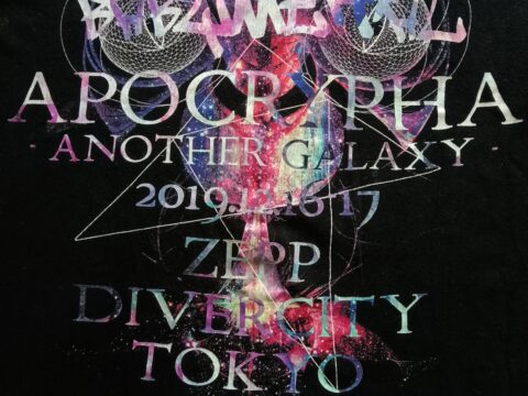T-shirt Idol Babymetal Apocrypha Another Galaxy Original Tag Size Large