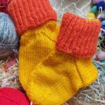 ☀️ Hand-Knitted Socks for Kids (2-3 Years)