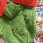 🍃 Hand-Knitted Socks for Kids (5-6 Years)