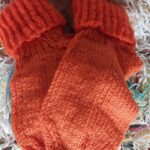 🍂 Hand-Knitted Socks (EU Size 36-37)